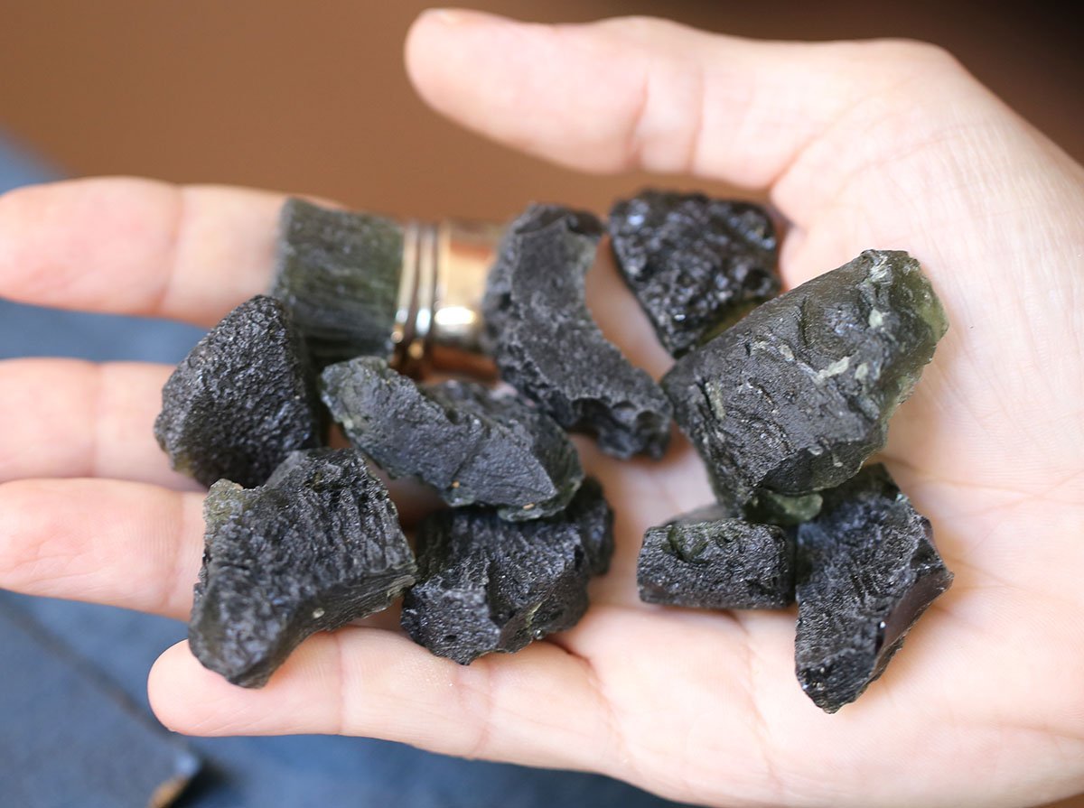 Black moldavite store stone meaning