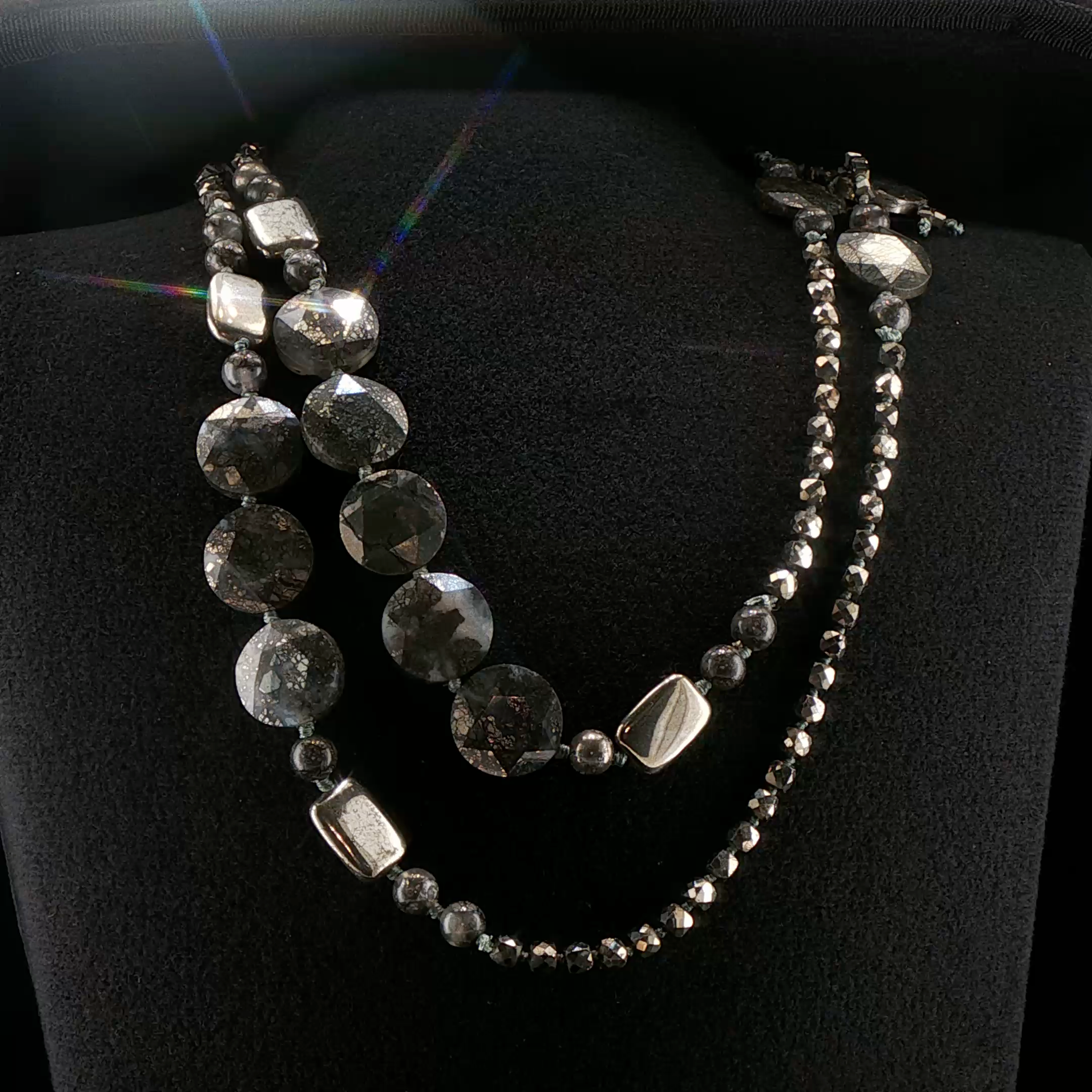 Pyrite and Marcasite Lariat