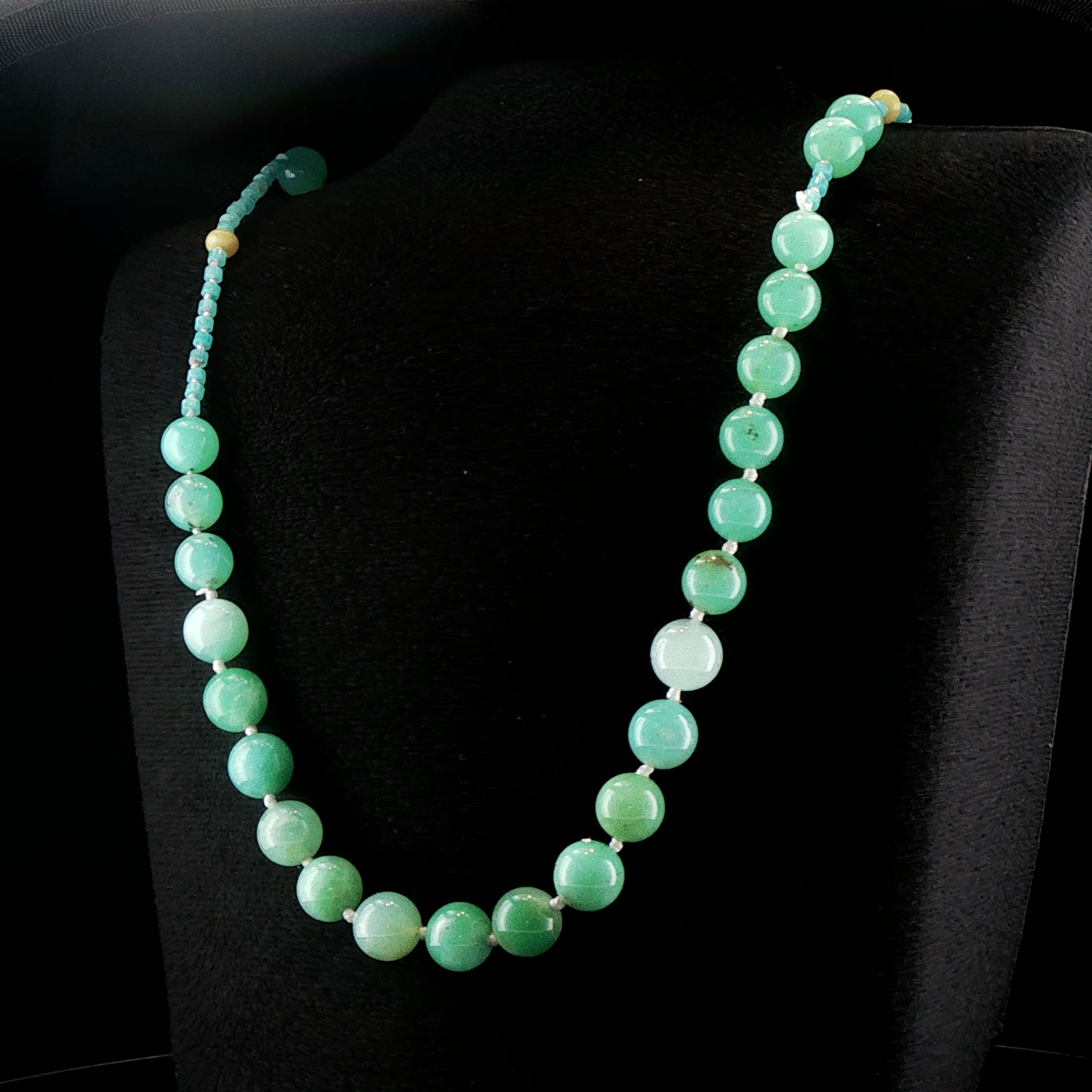Chrysoprase Lariat