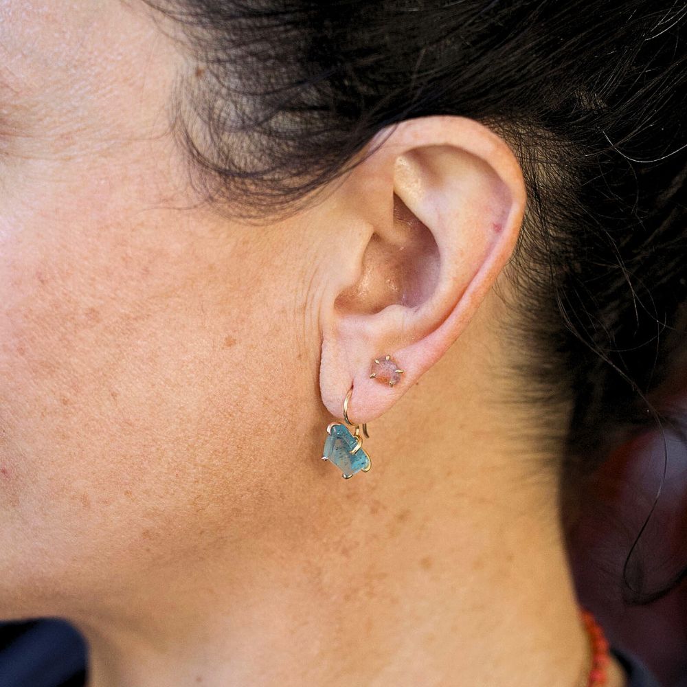 Apatite Hook Earrings