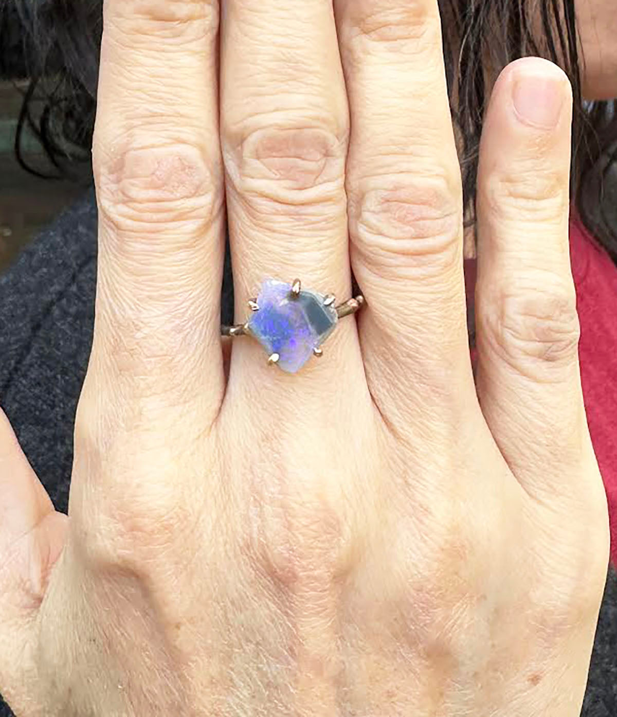 Australian Opal Medium Stone Ring