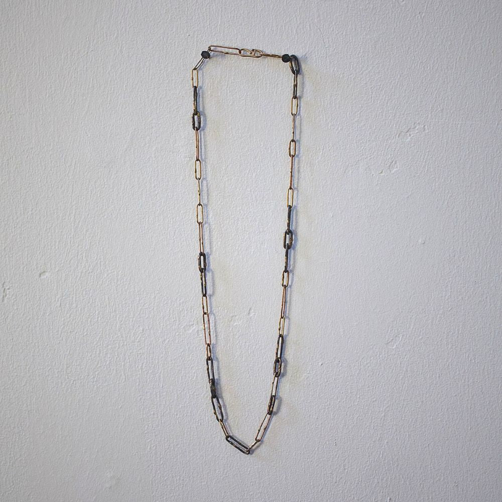 Mixed Metal Heavy Link Chain