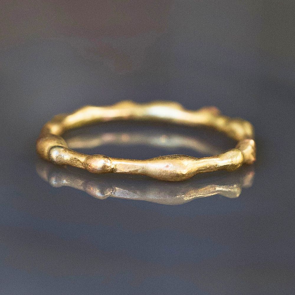 Gold Embedded Band