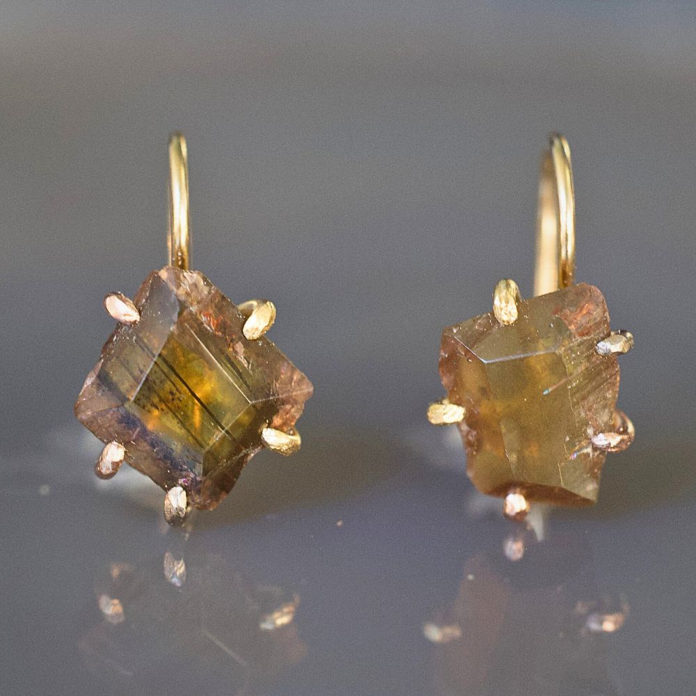Andalusite Hook Earrings