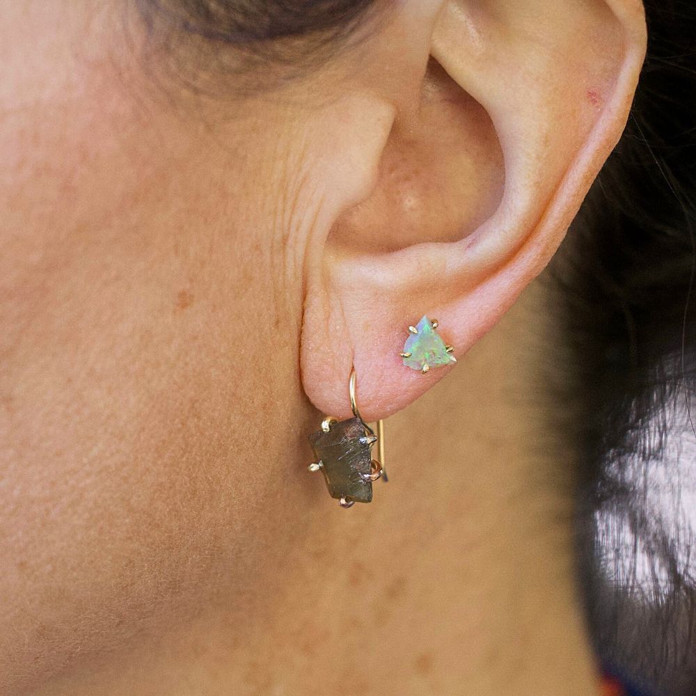 Andalusite Hook Earrings