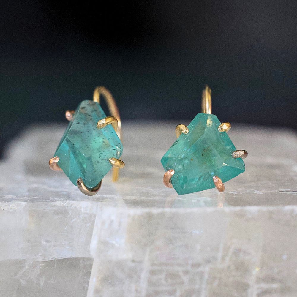 Apatite Hook Earrings