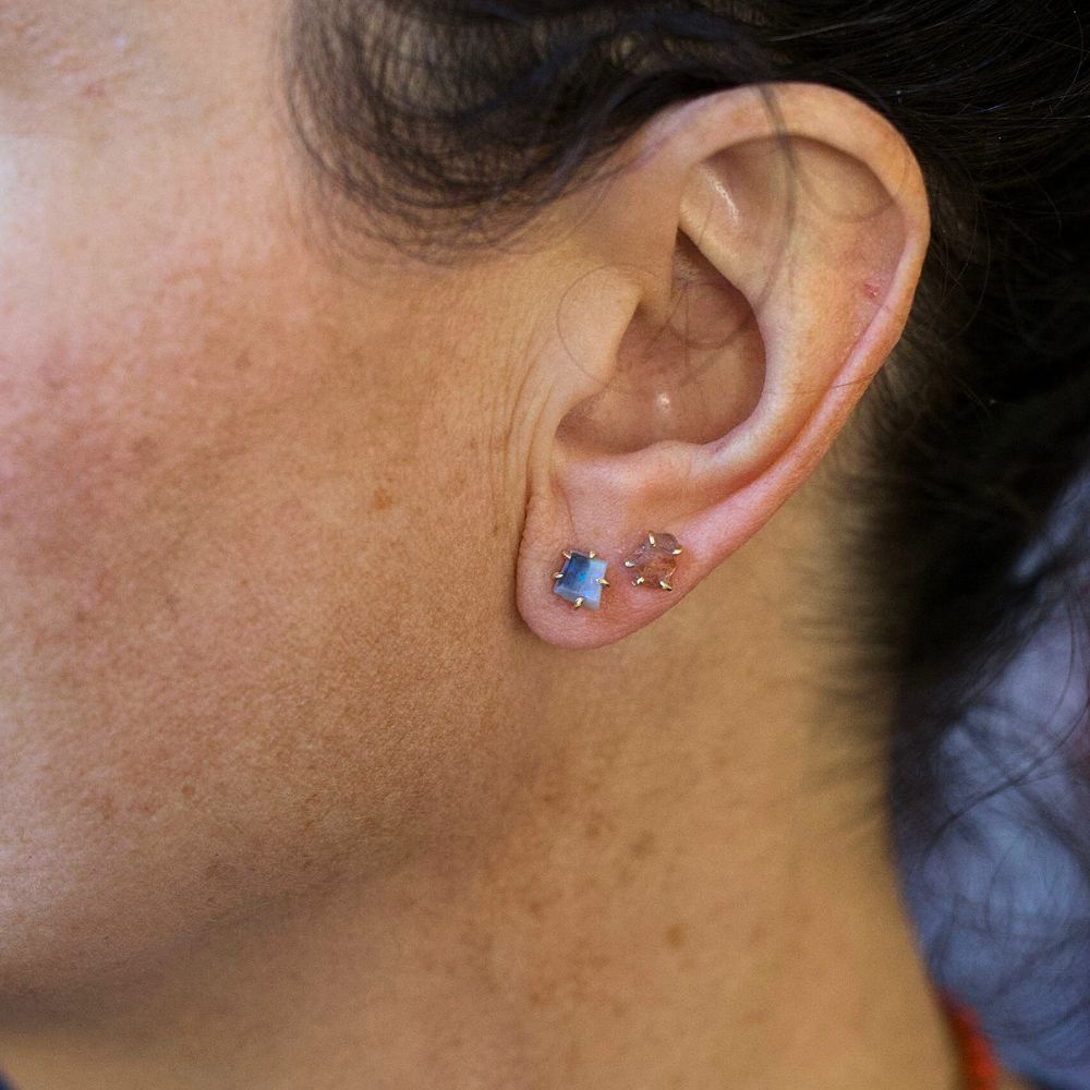 Australian Opal Extra Small Stone Studs