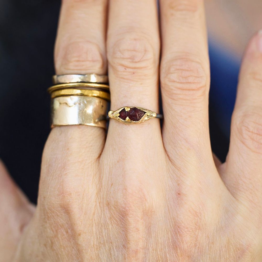 Arizona Garnet Band - Mini