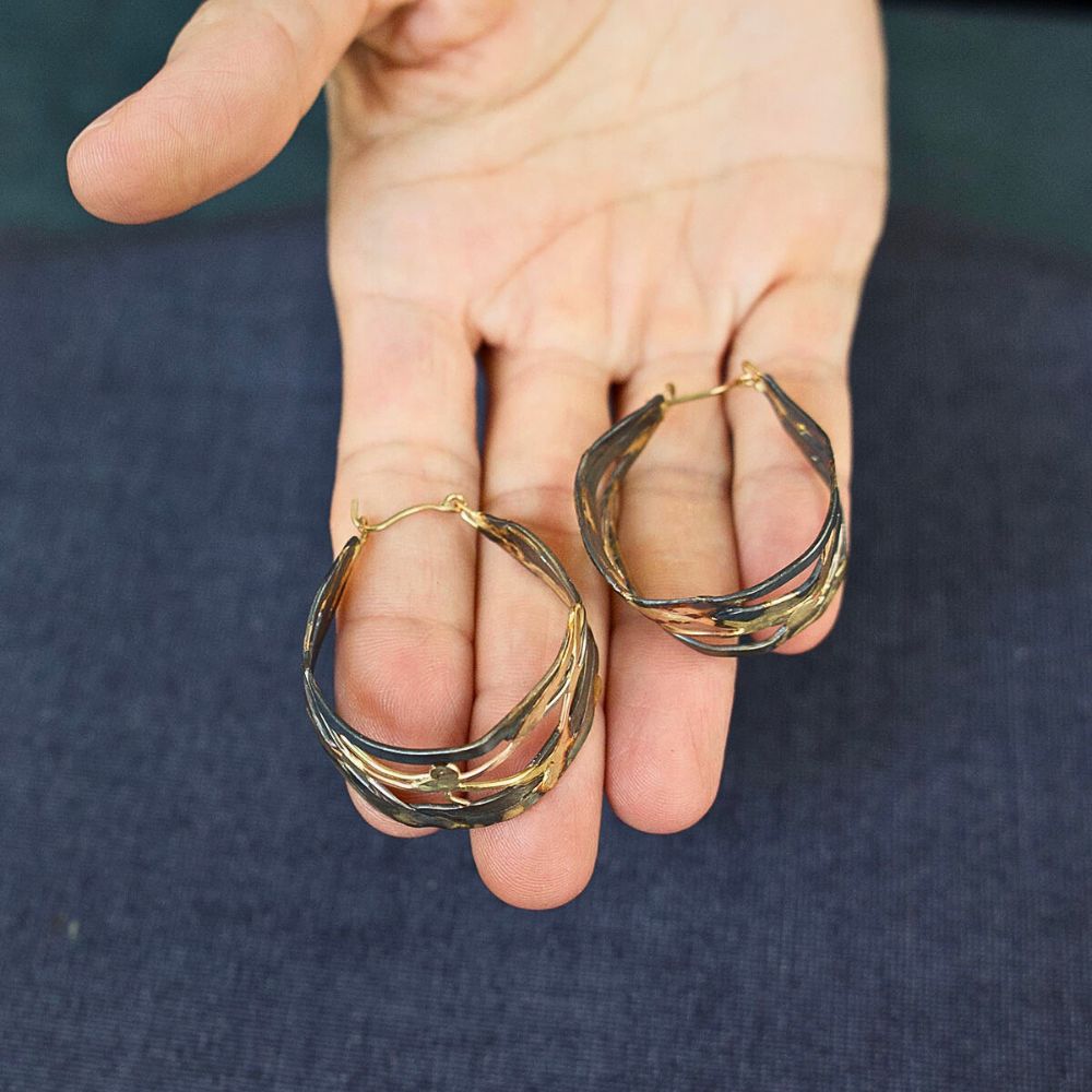 Artemis Large Hoops