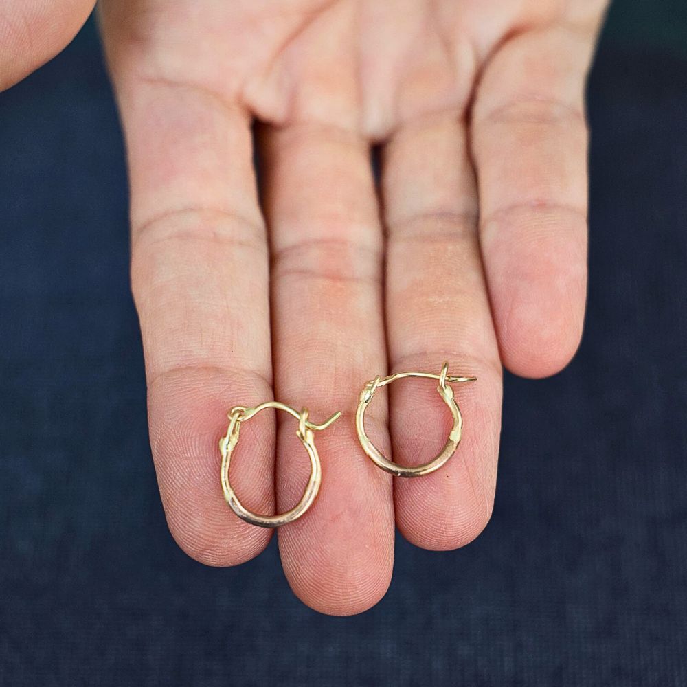 Madonna Small Gold Hoops