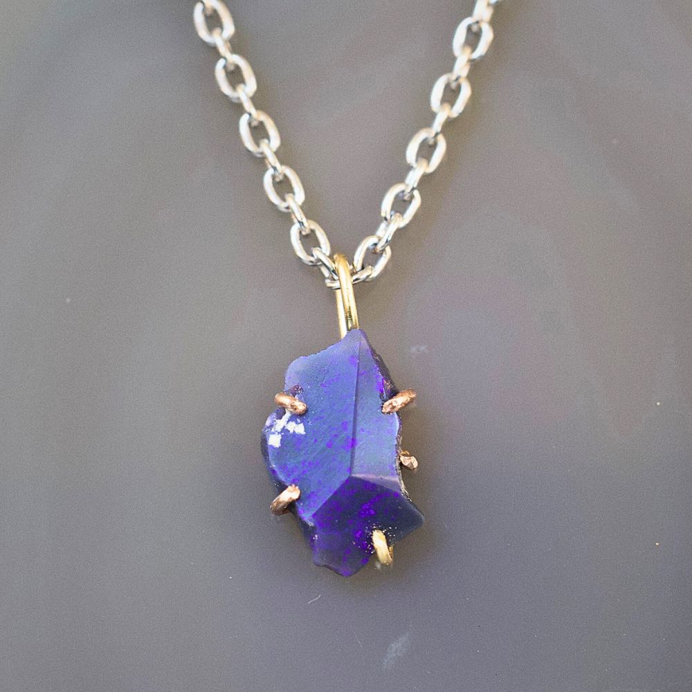 Australian Opal Small Stone Pendant