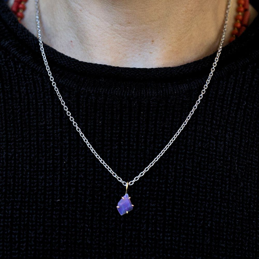 Australian Opal Small Stone Pendant