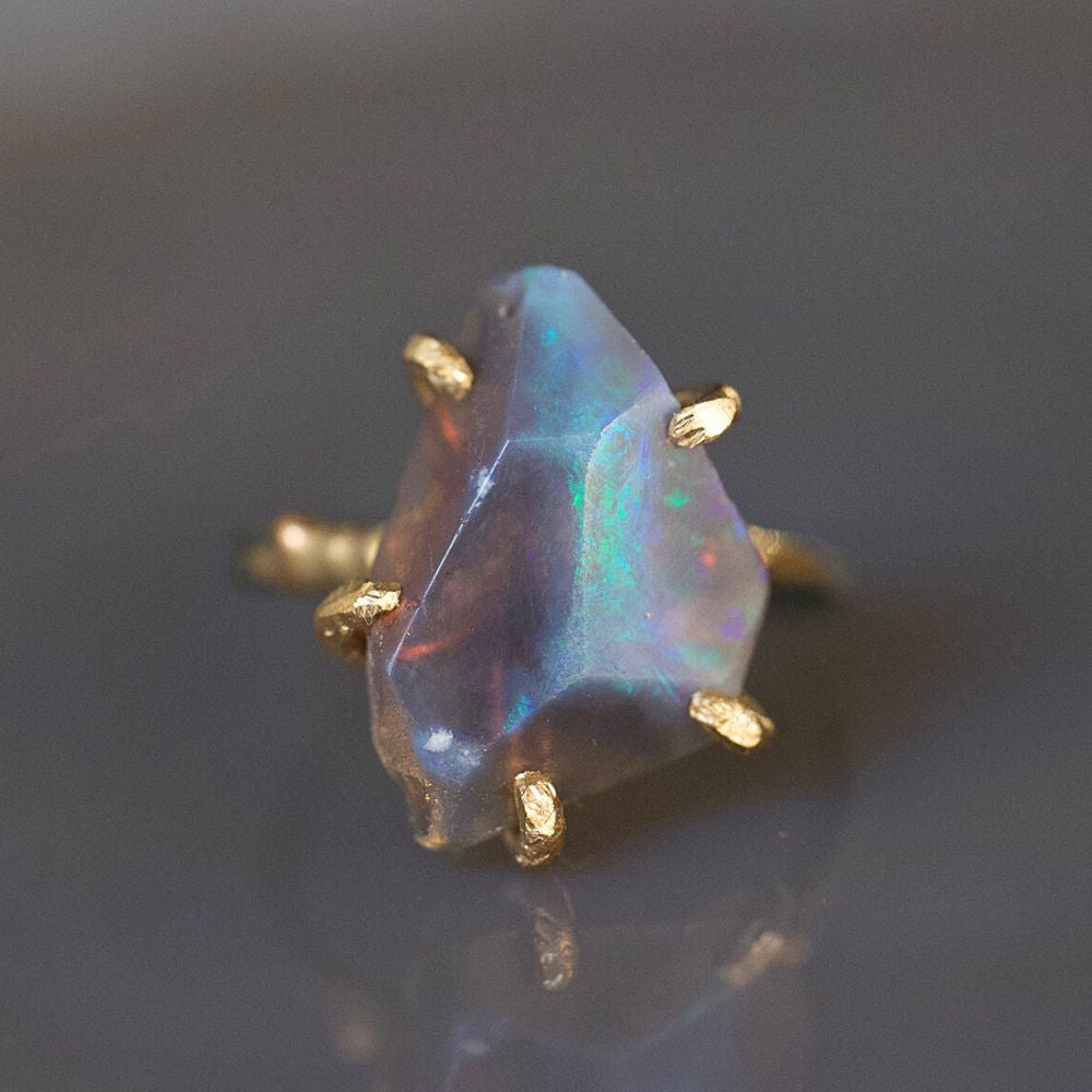Australian Opal Medium Stone Ring