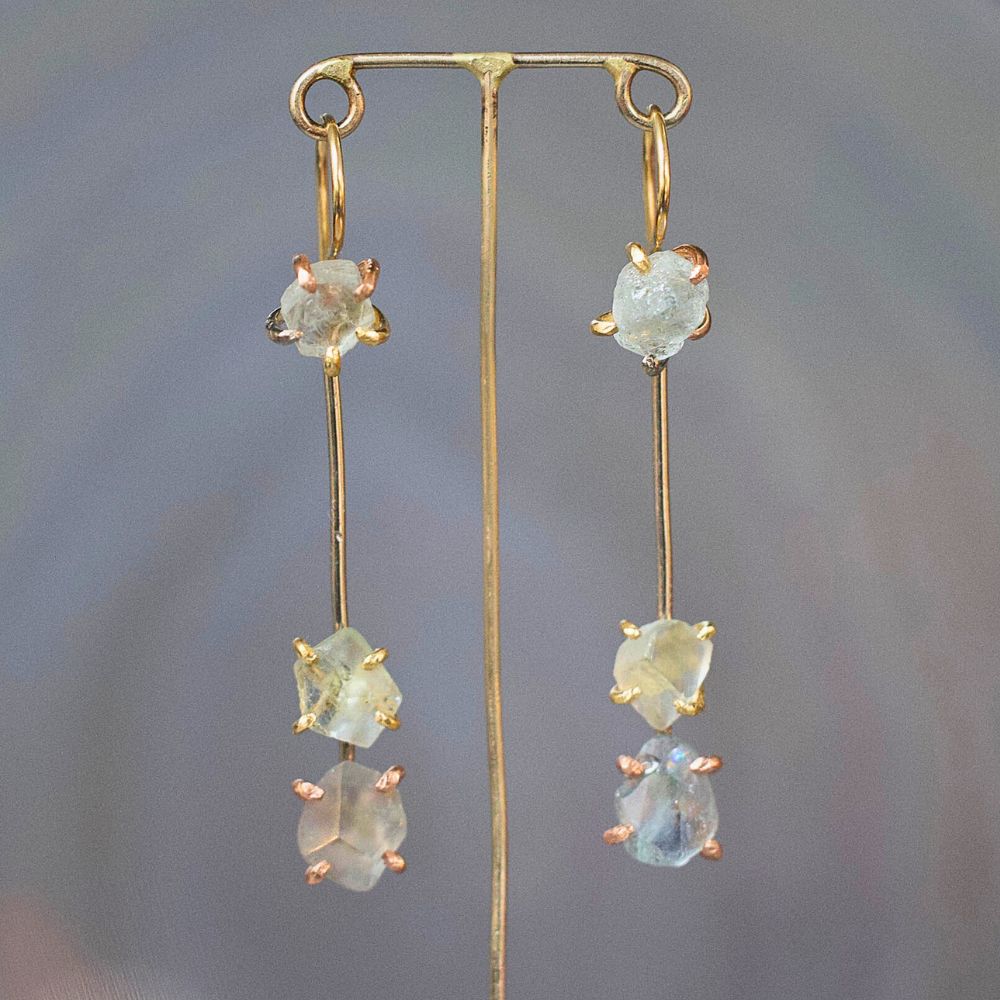 Montana Sapphire Day to Night Earring Set