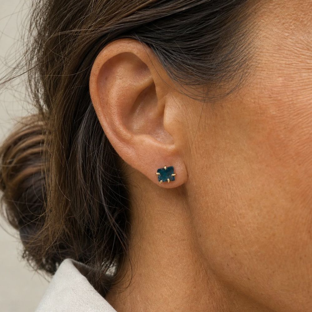 Kyanite Small Stone Studs