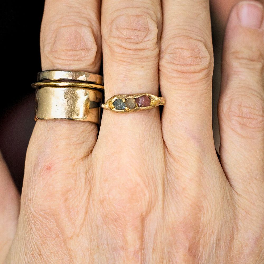 Sri Lankan Sapphire Band