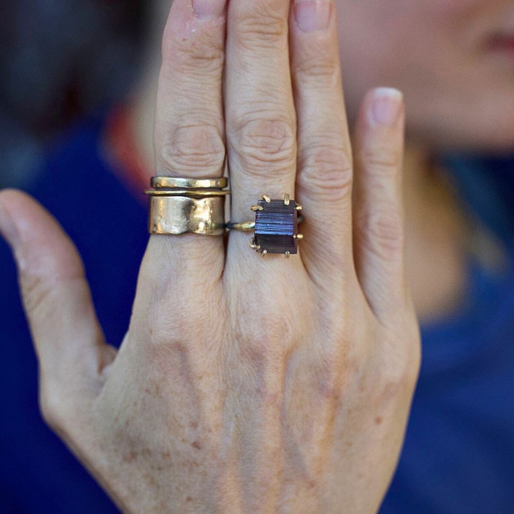 Tourmaline Medium Stone Ring