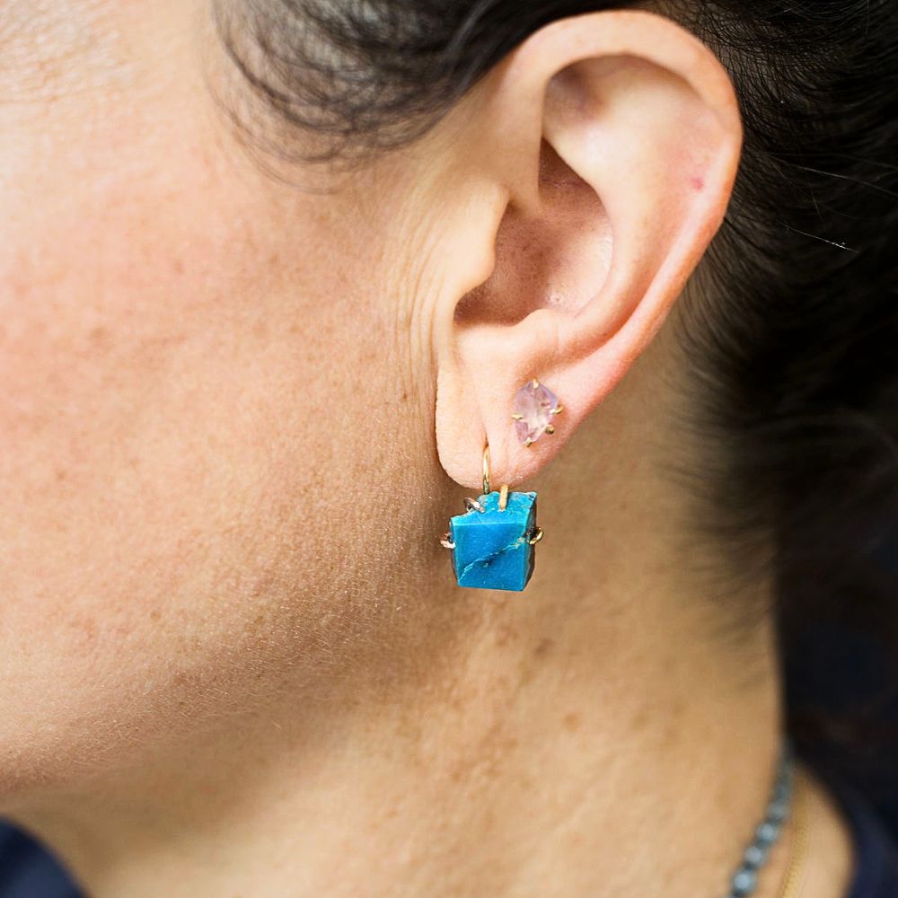 Arizona Turquoise Hook Earrings