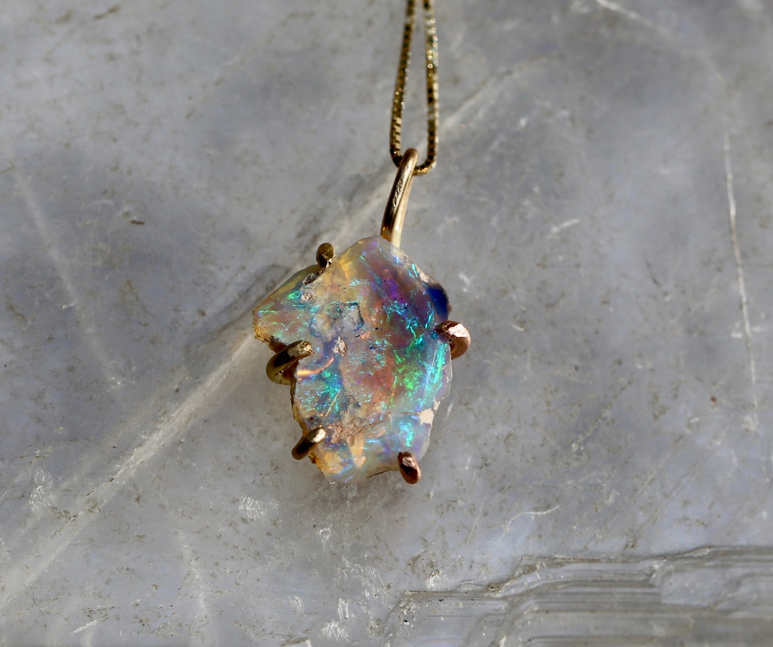 Australian Opal pendant small