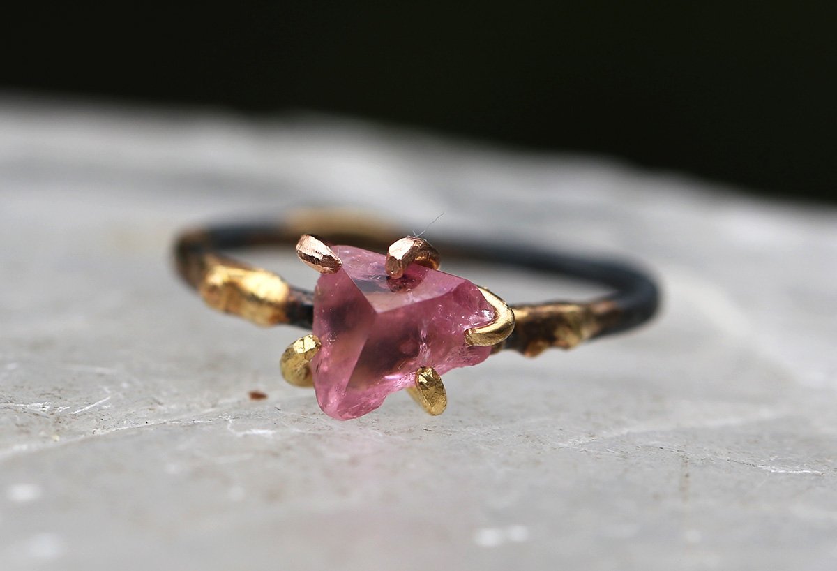 Tourmaline small ring