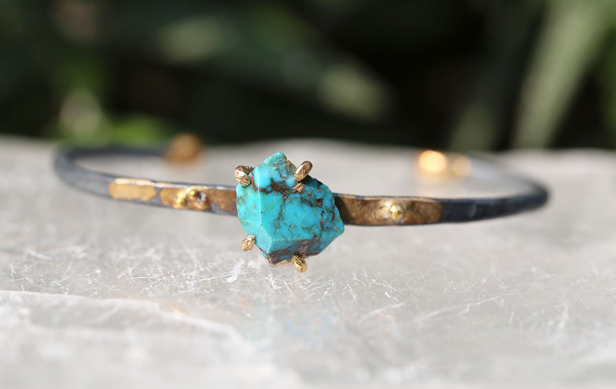 Zambian Turquoise cuff