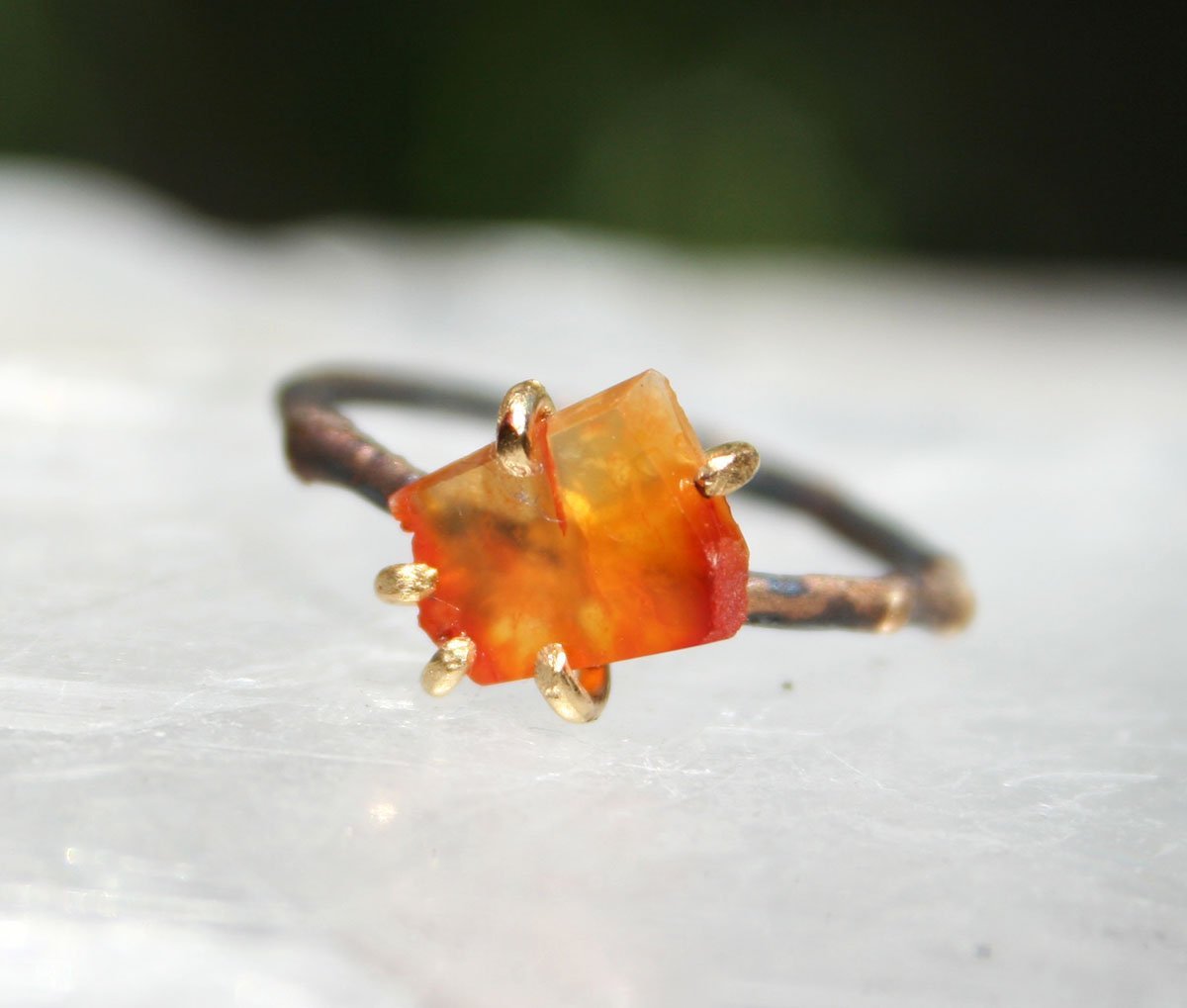 Oregon Carnelian small ring