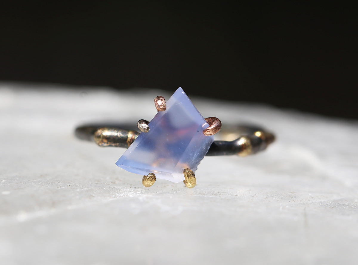 Chalcedony small ring