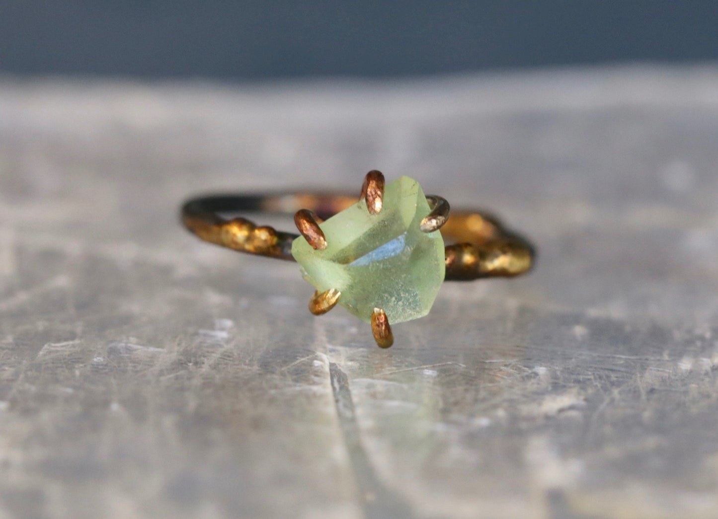 Peridot small ring