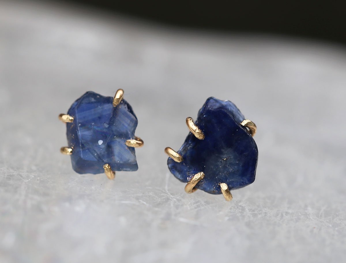 Thai Sapphire Studs