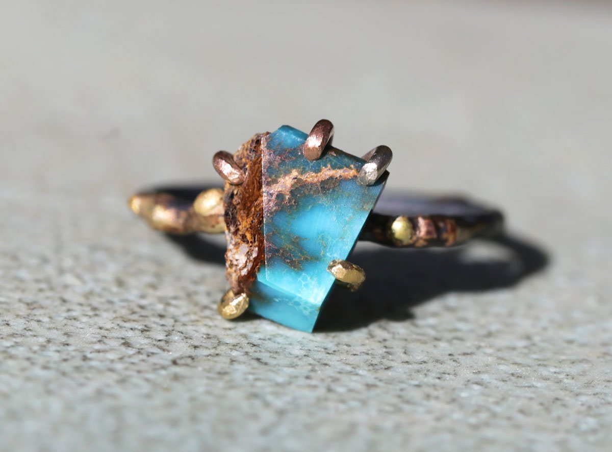 Zambian Turquoise small ring