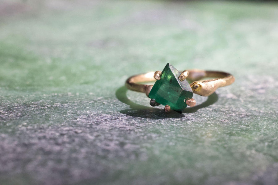 Emerald jewelry by Variance Objects