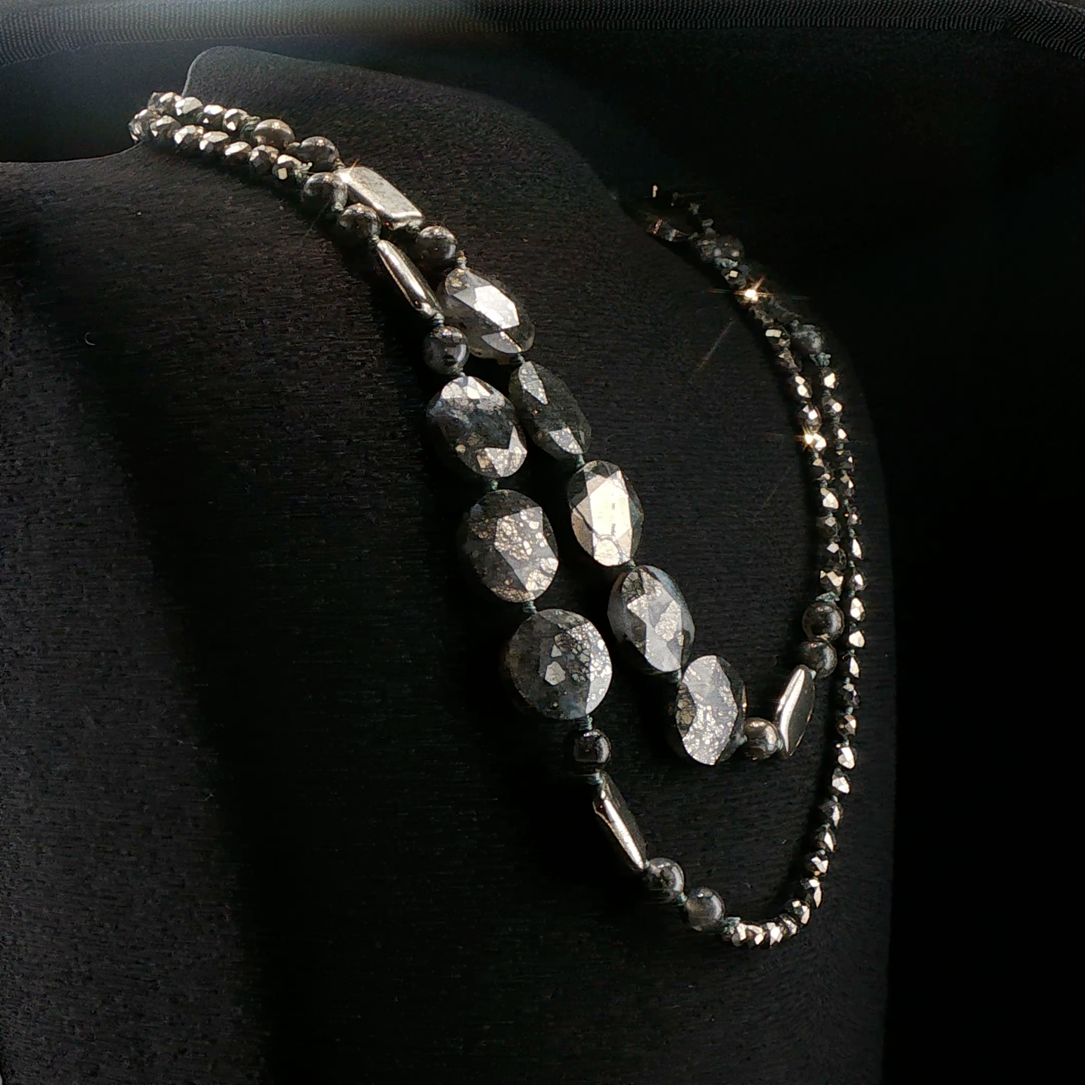 Pyrite and Marcasite Lariat