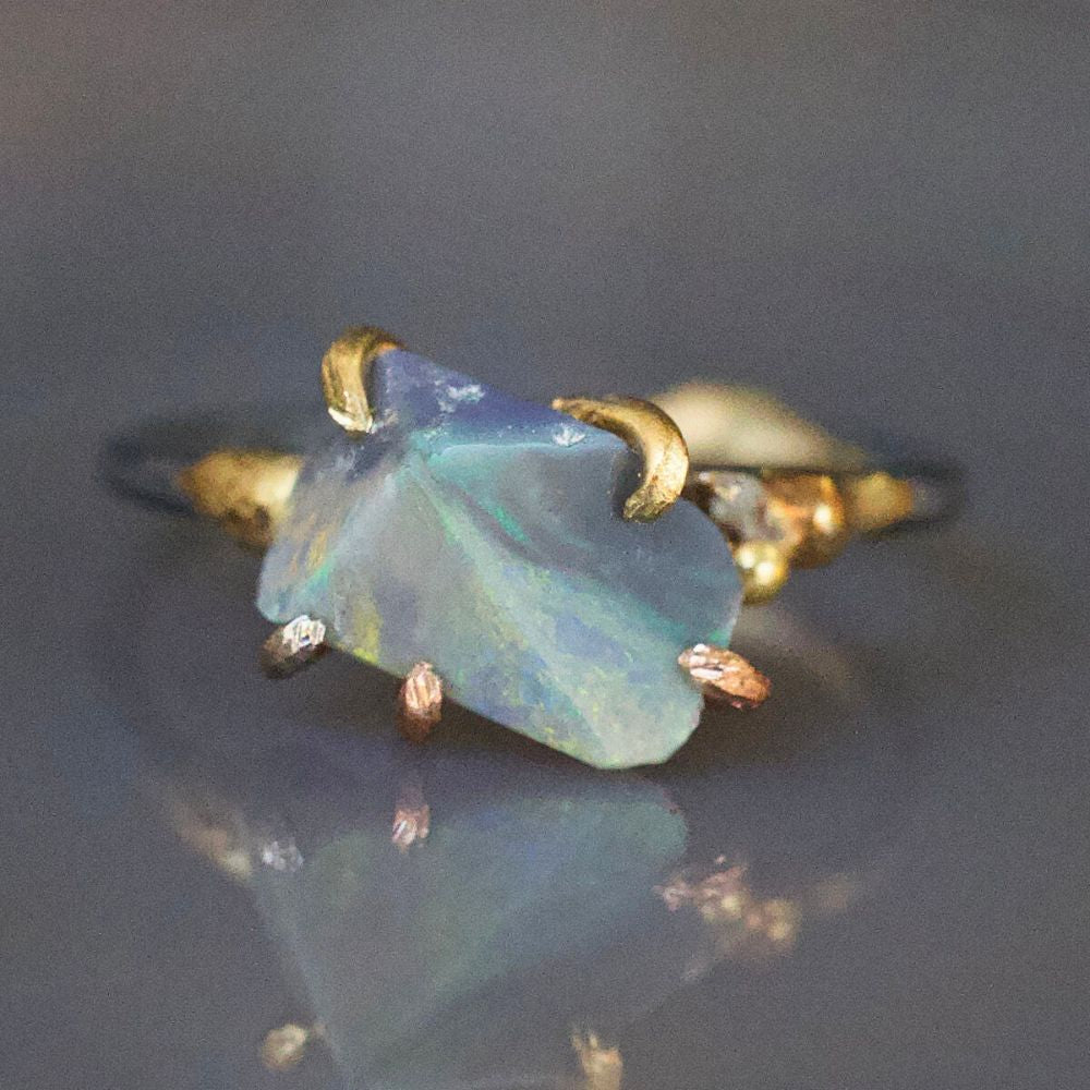 Australian Opal Medium Stone Ring