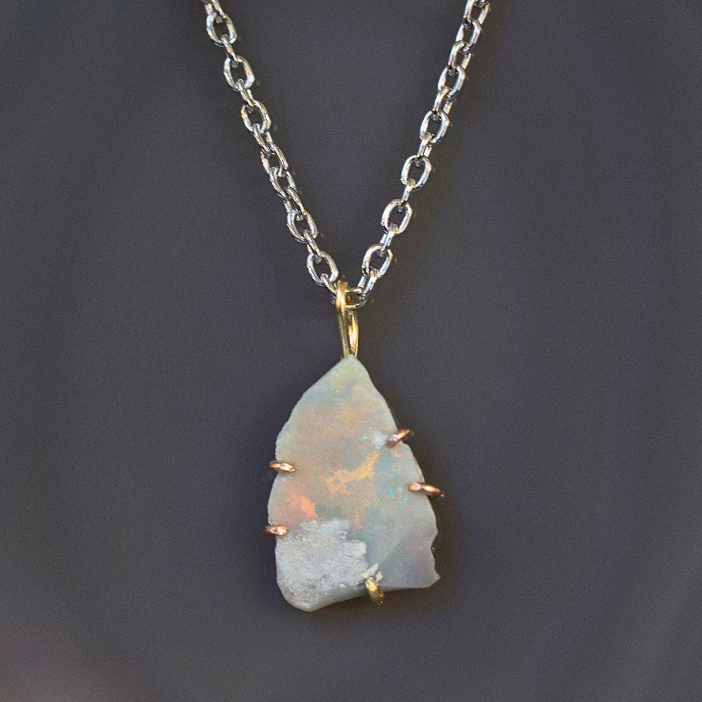 Australian Opal Small Stone Pendant