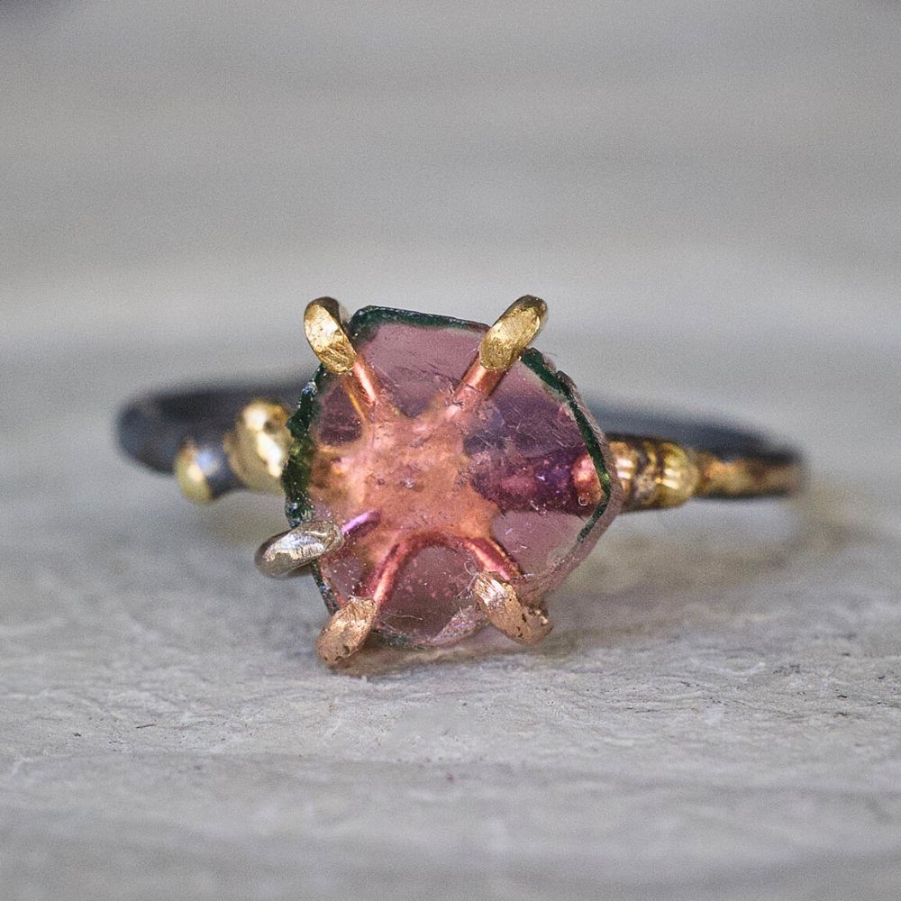 Tourmaline Small Stone Ring