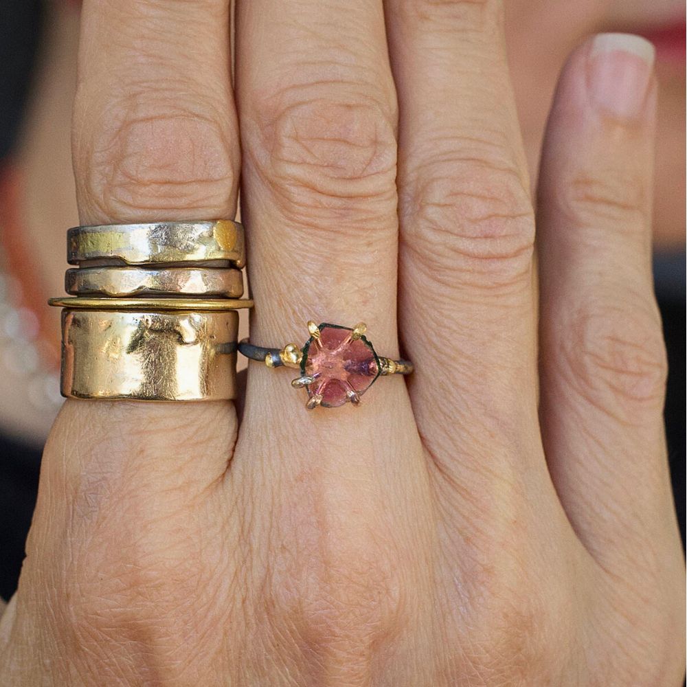 Tourmaline Small Stone Ring