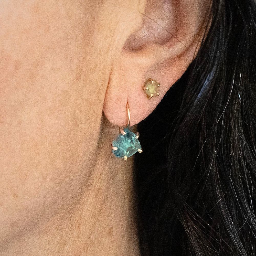 Apatite Hook Earrings