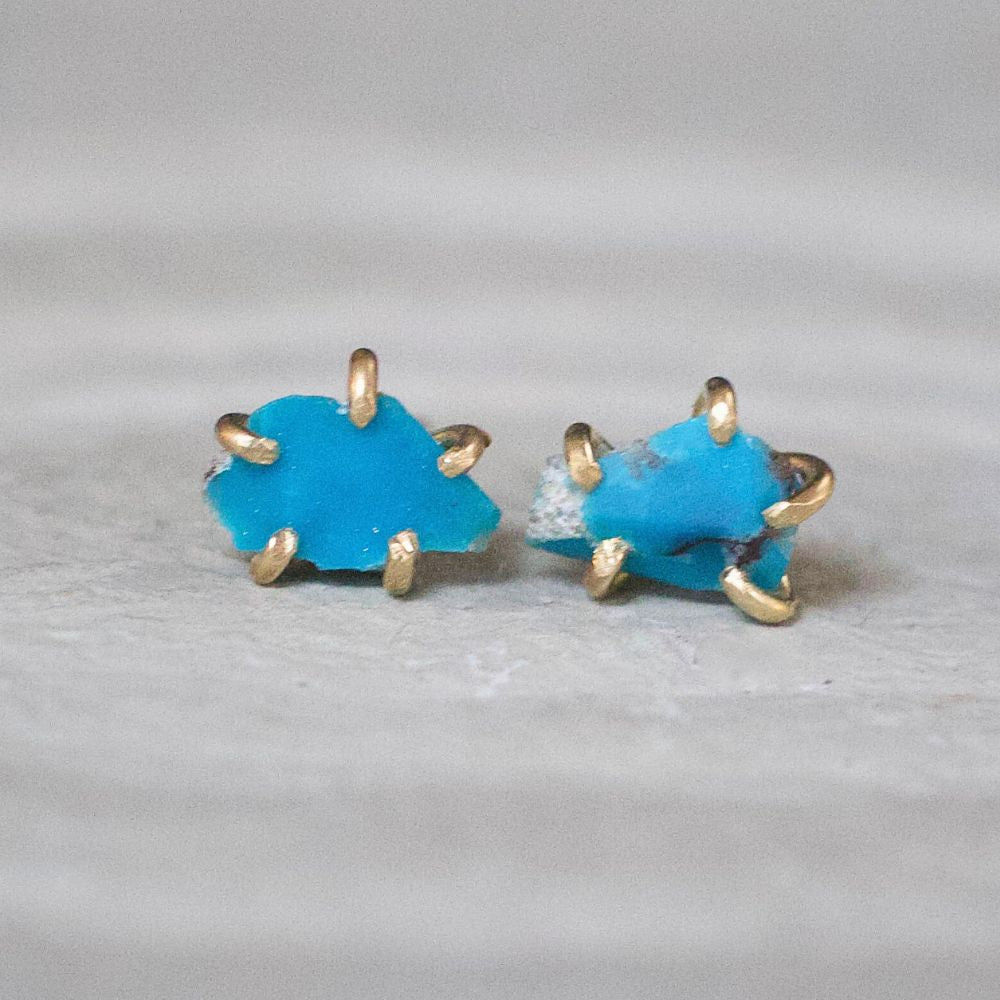 Arizona Turquoise Extra Small Stone Studs