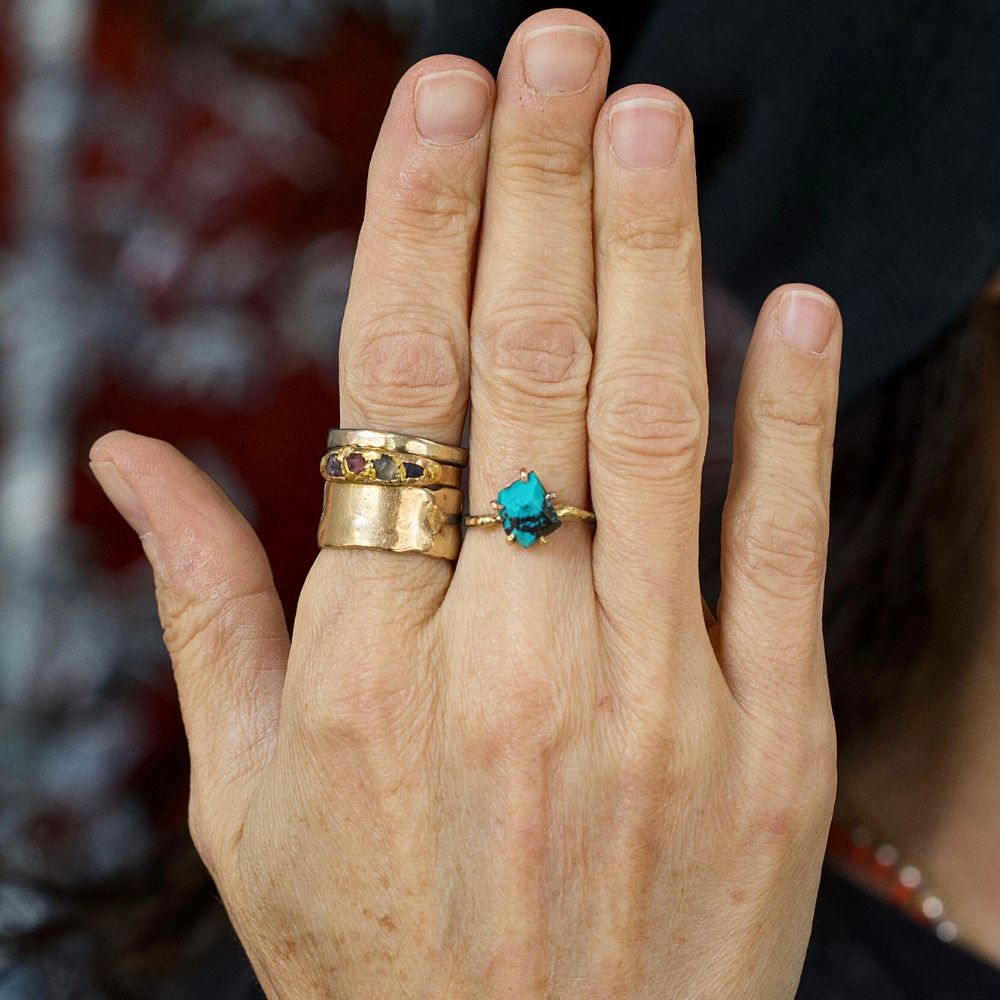 Arizona Turquoise Small Stone Ring