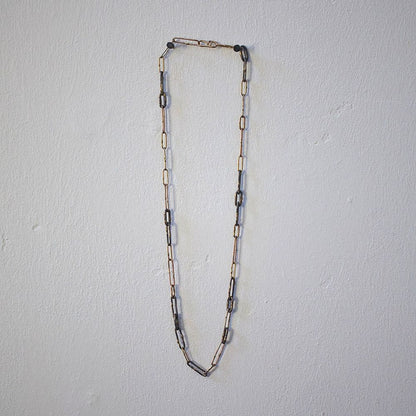 Mixed Metal Heavy Link Chain