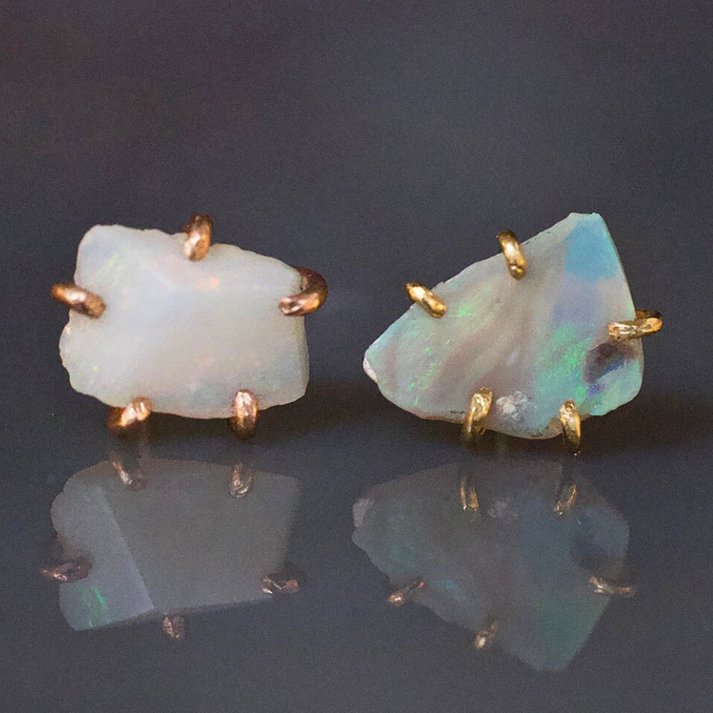 Australian Opal Medium Stone Studs