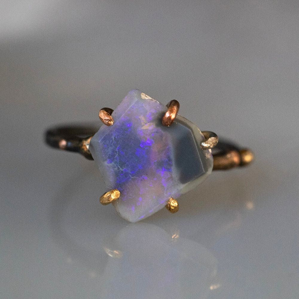 Australian Opal Medium Stone Ring