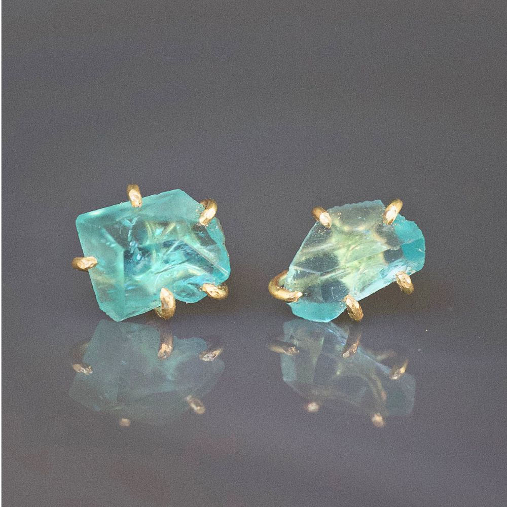 Apatite Small Stone Studs