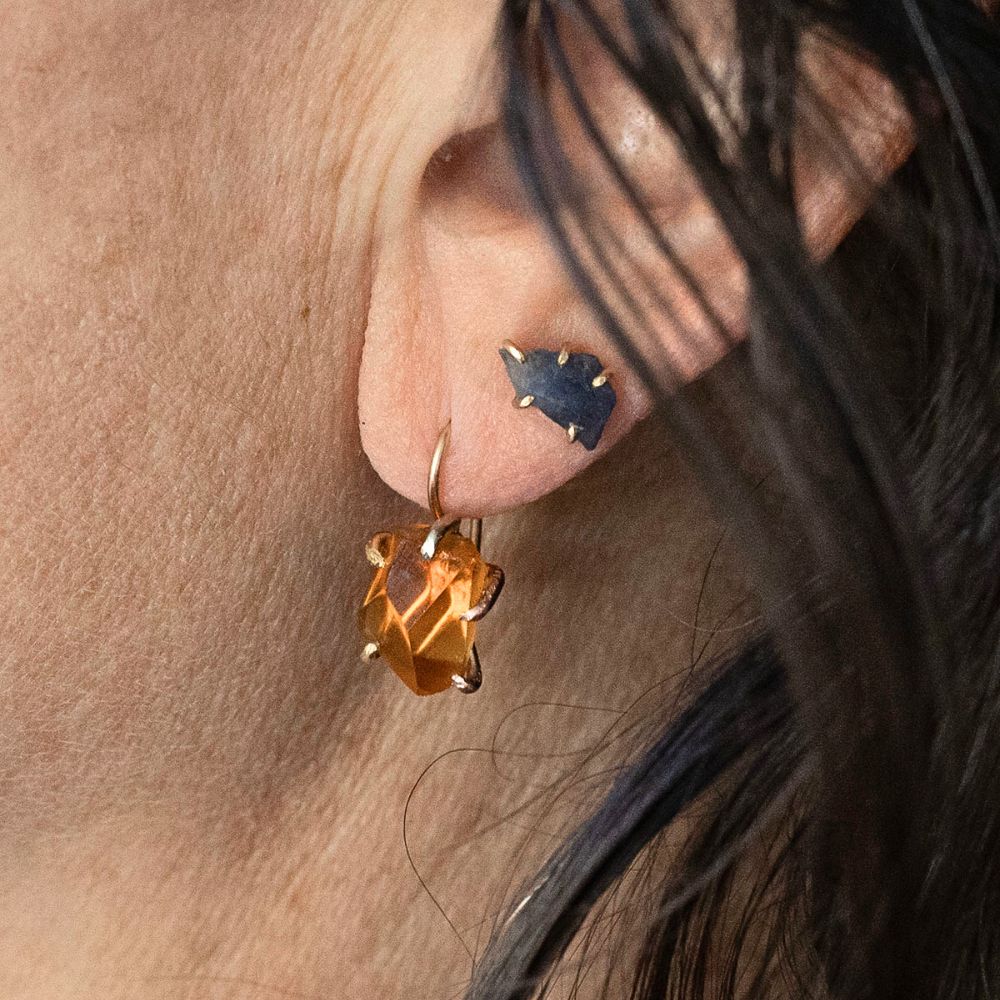 Citrine Hook Earrings