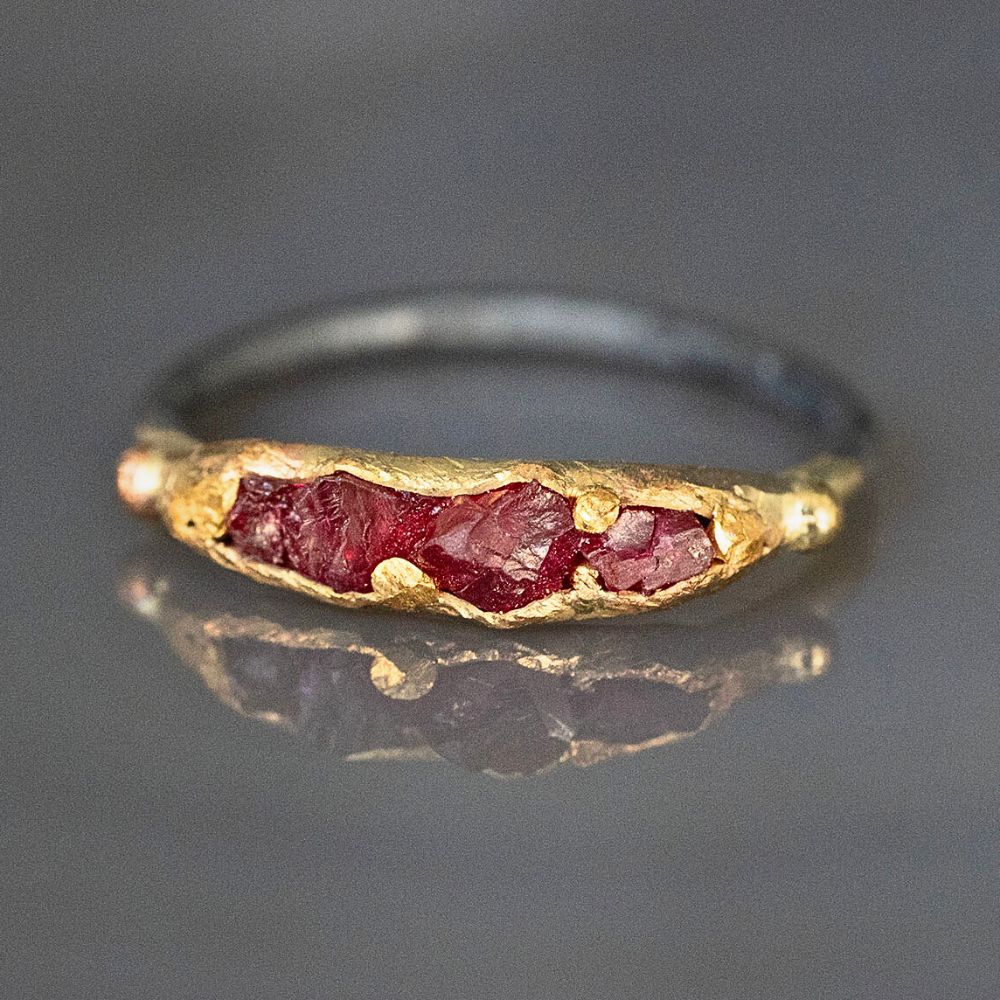 Unheated Tanzanian Ruby Band