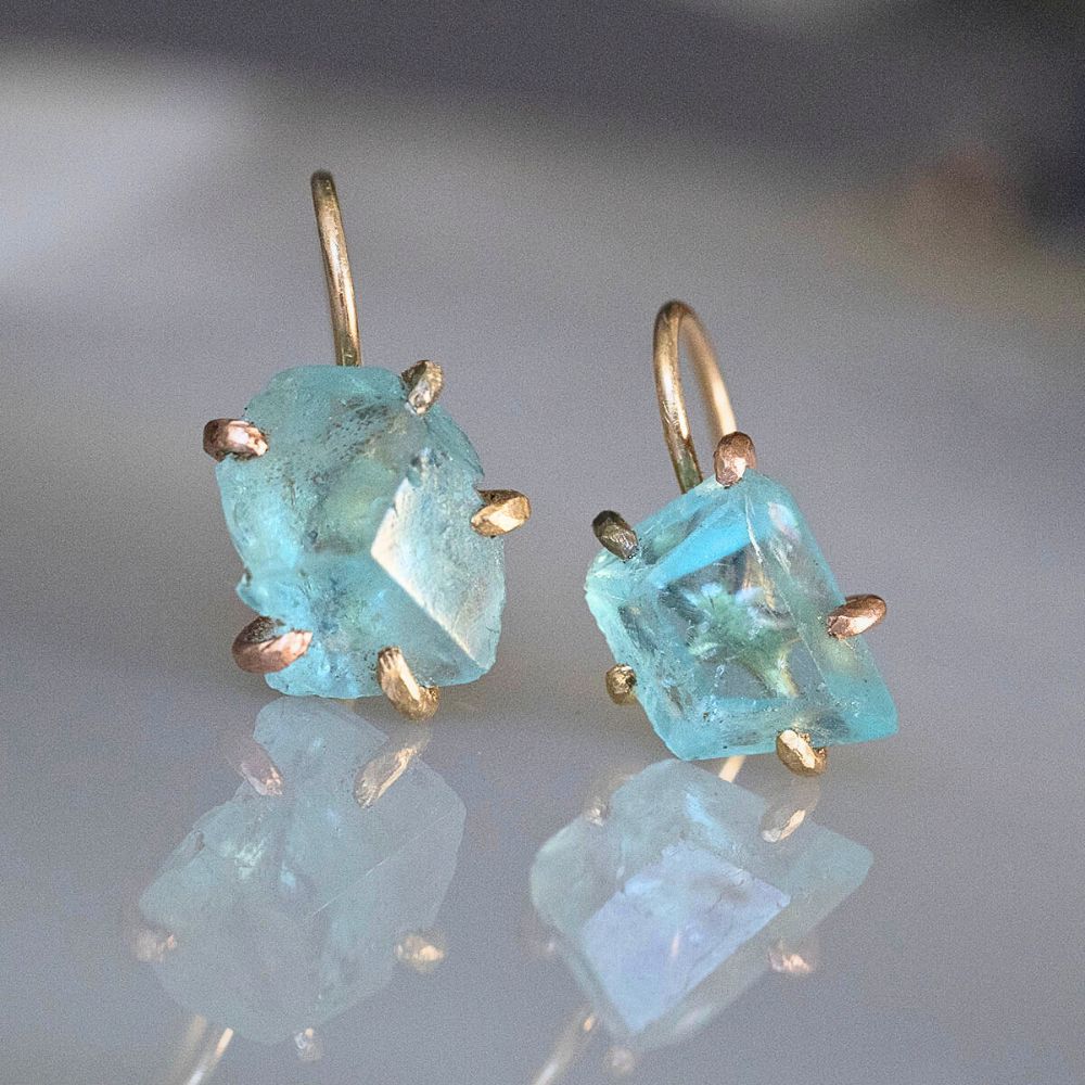 Apatite Hook Earrings