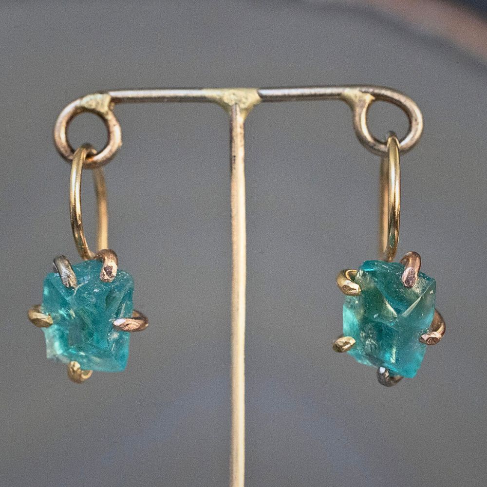 Apatite Hook Earrings