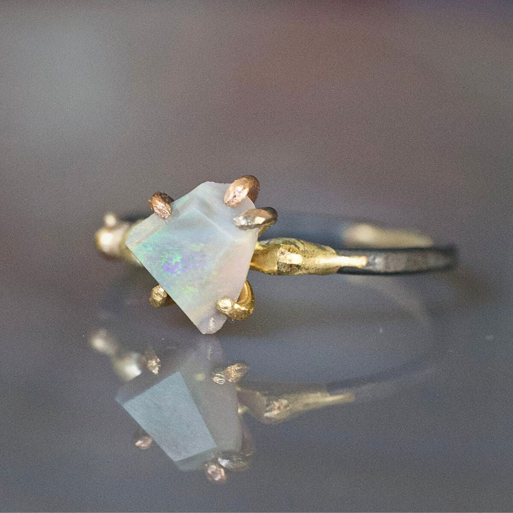 Australian Opal Small Stone Ring