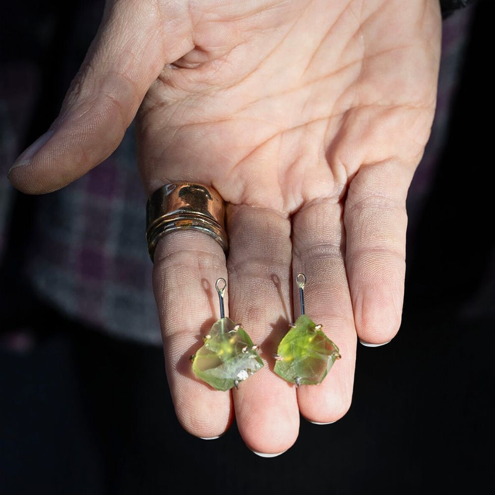 Peridot Earring Drops