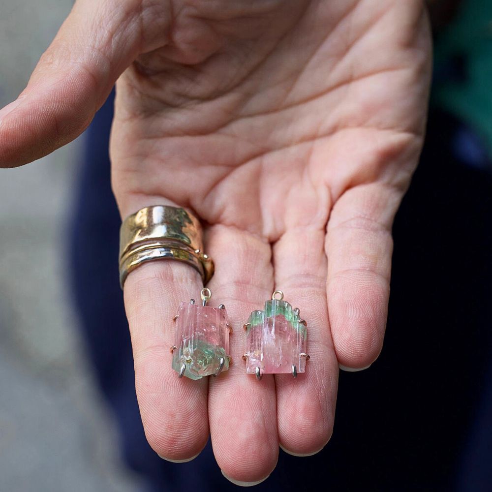 Tourmaline Earring Drops